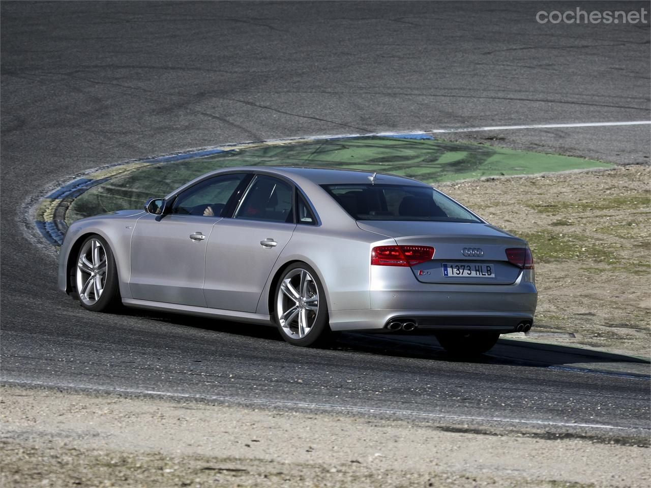 Gama S de Audi. Prueba en el circuito del Jarama.