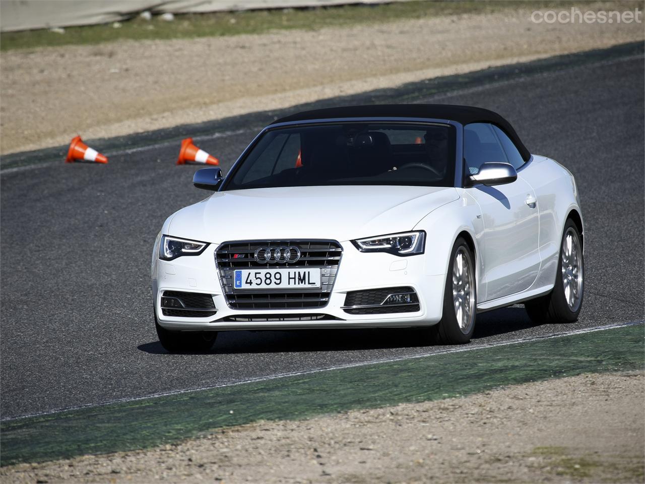 Gama S de Audi. Prueba en el circuito del Jarama.