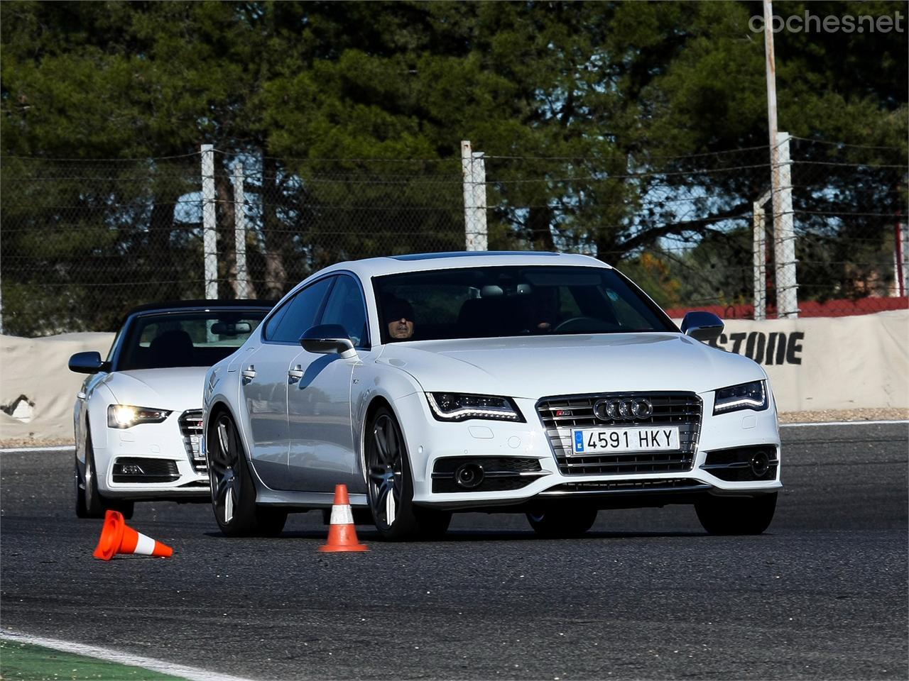 Gama S de Audi. Prueba en el circuito del Jarama.