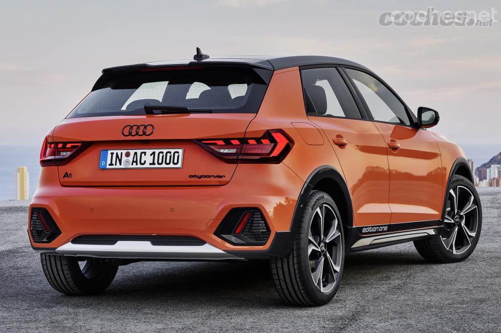 El Audi A1 citycarver tiene una altura libre 4 centímetros superior en comparación con el A1 Sportback. 