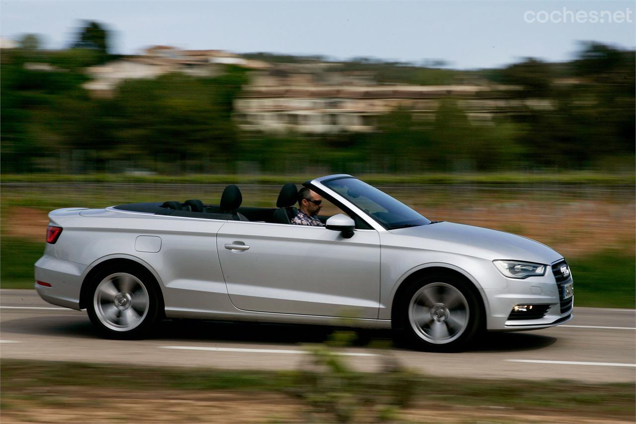 Un auténtico A3 de capricho: circular con este cabrio en un día soleado es estimulante. 