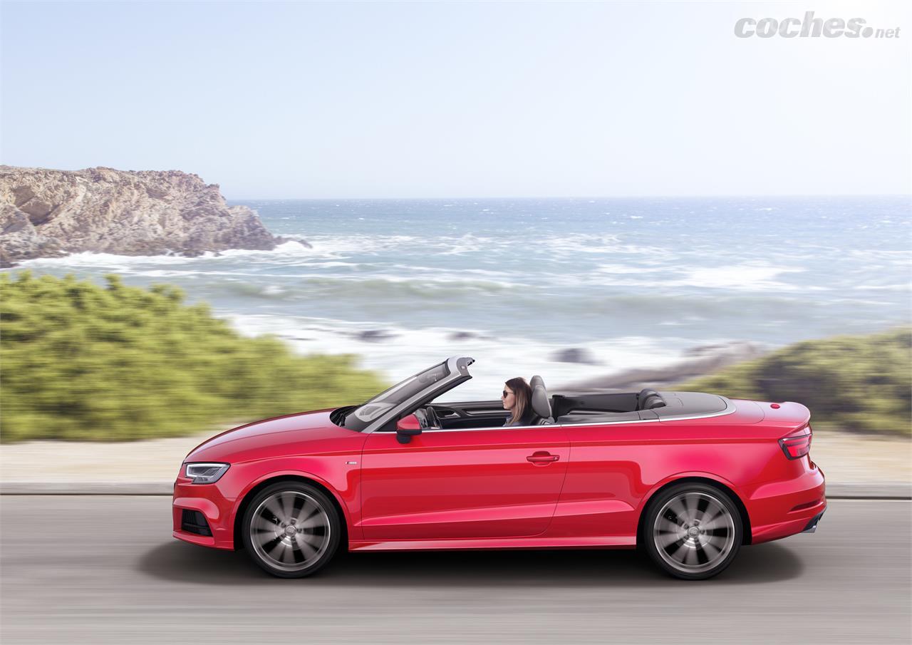 Todas las versiones del Audi A3 reciben mejoras en equipamiento, motores y diseño, incluida la cabrio. 