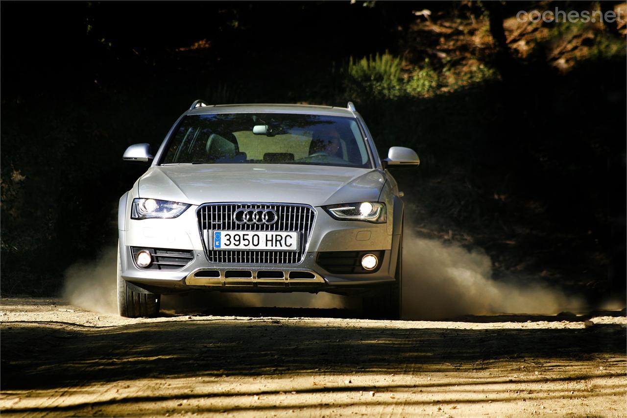 Gracias al sistema Quattro de tracción total, registra una gran motricidad por zonas de adherencia limitada. (Fotos: Eloy García)