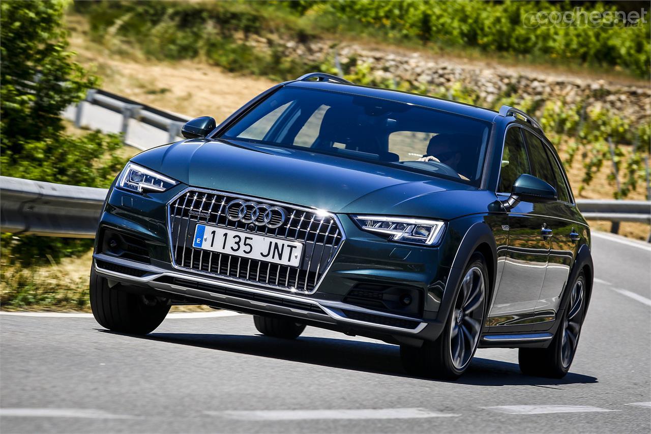 A pesar de tratarse de una berlina con aptitudes para salir al campo, el comportamiento en carretera de este allroad es muy parecido al de la versión Avant. 