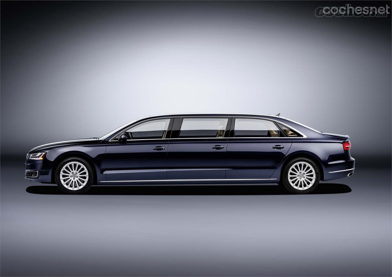 Audi A8 L extended, limusina con 6 puertas