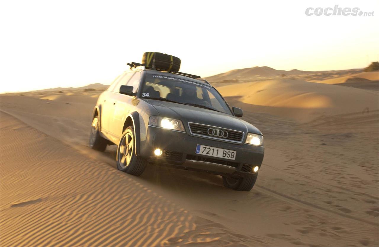 Poco después del lanzamiento del modelo la filial española de la marca organizó varias ediciones del Audi Adventure.