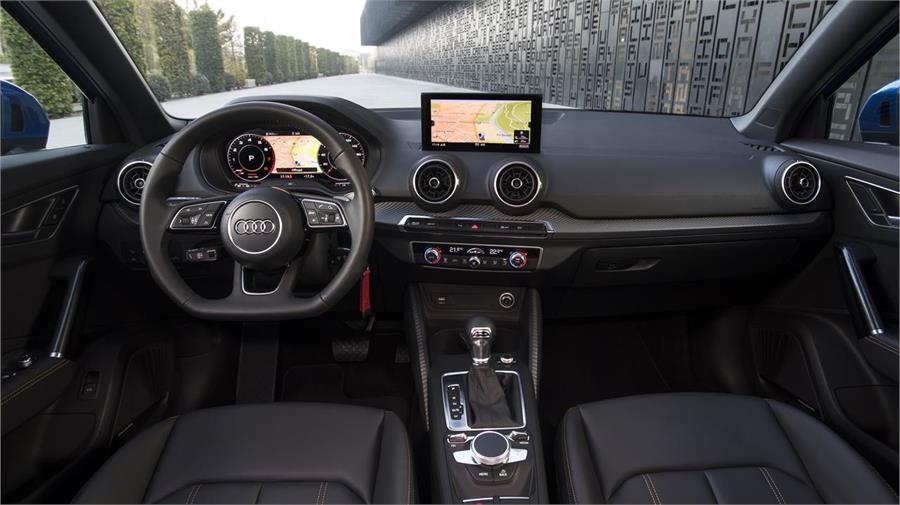 ¿Os recuerda a algún otro Audi este interior? Las molduras decorativas pueden personalizarse y añadir retroiluminación.