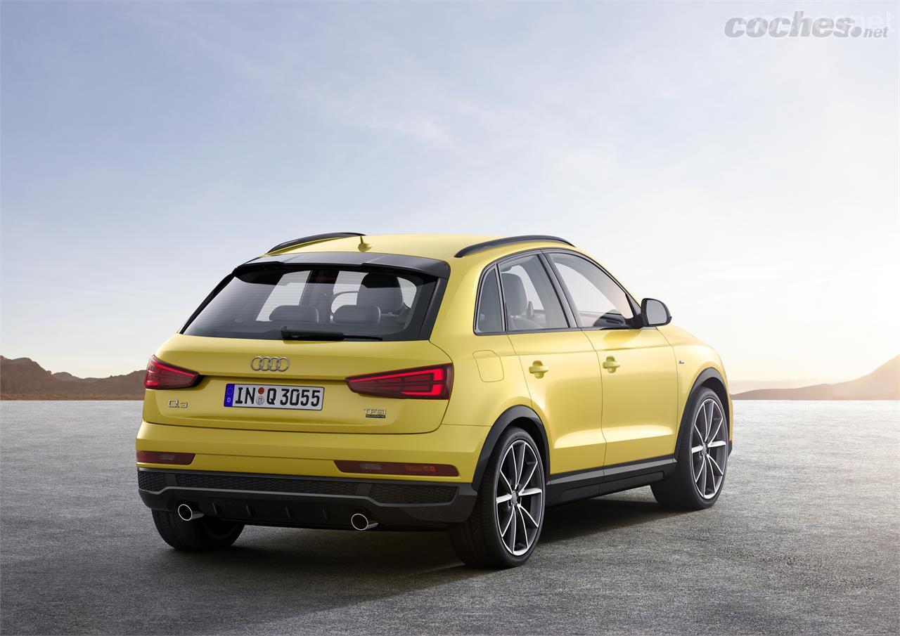 El Audi Q3 gana en atractivo en esta versión 2017. Audi comercializará una edición S Line Competition que en principio no llegará a España. 