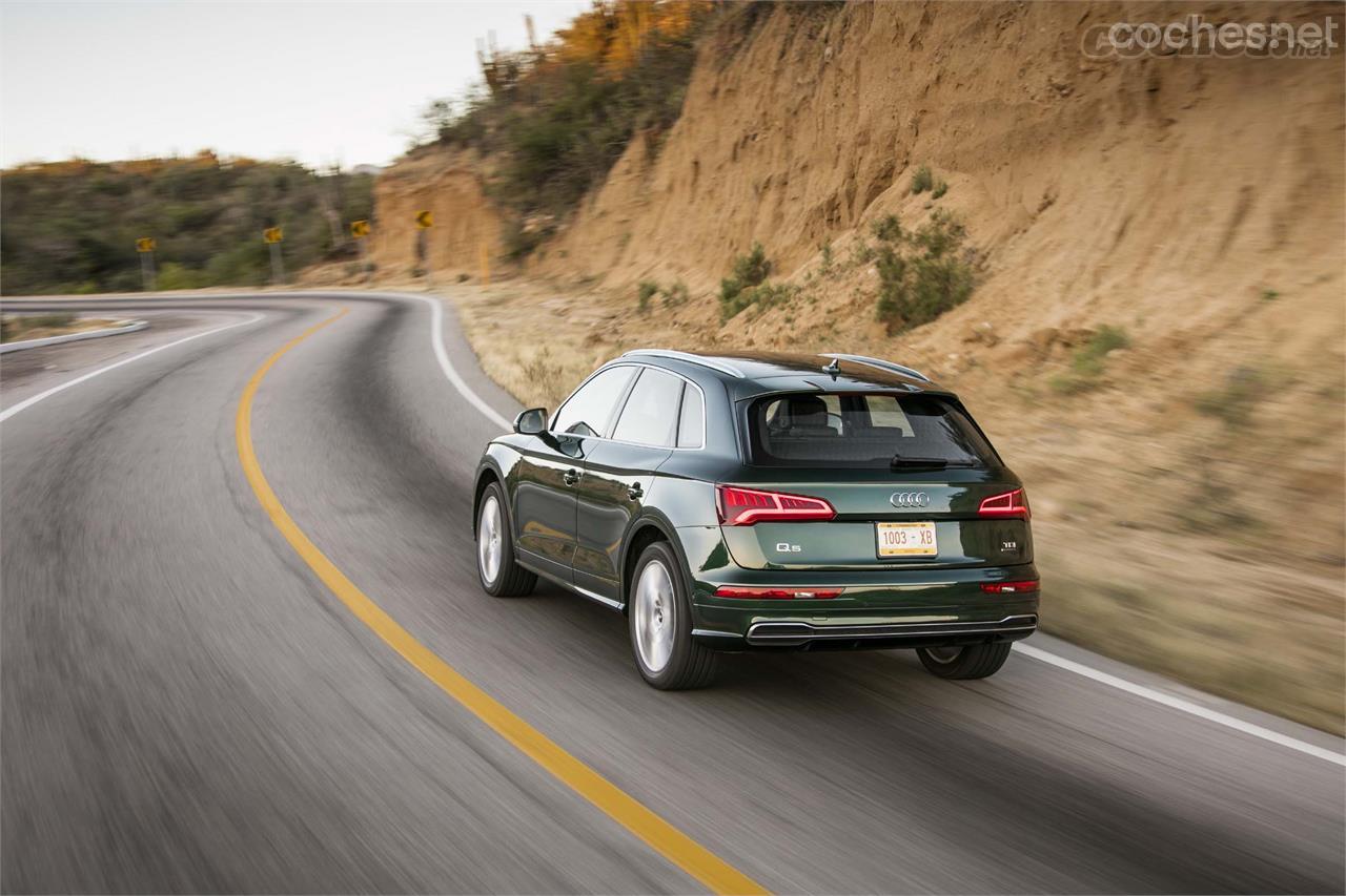 La combinación del motor 3.0 TDI de 286 CV y el cambio Tiptronic de 8 relaciones dan como resultado un coche realmente brillante.