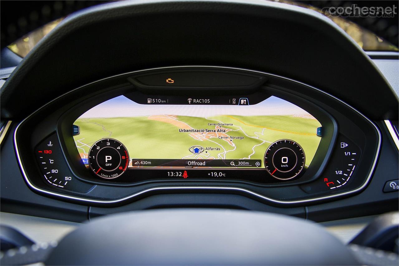 El cuadro de instrumentos Audi Virtual Cockpit es una de las novedades que puede incorporar la nueva generación del Q5.