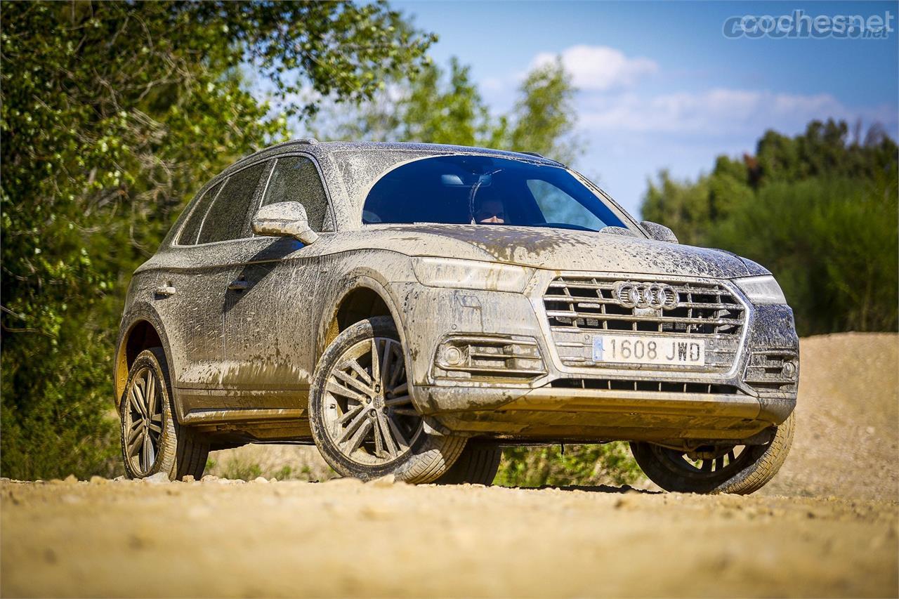 Da gusto ver un SUV tan "guarro" como el de la foto. Las capacidades off-road del Q5 me han sorprendido para bien.