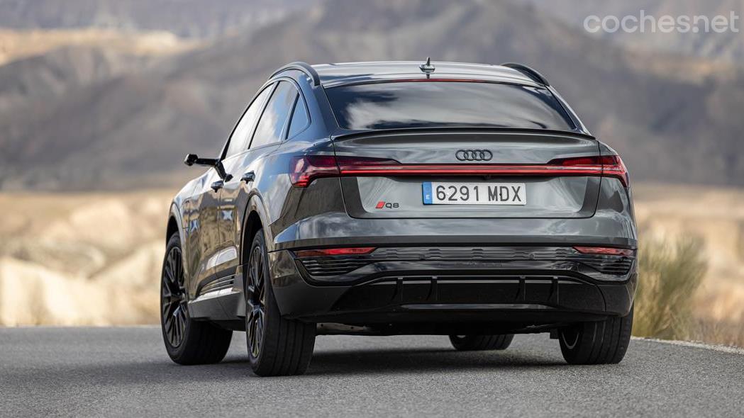 AUDI Q8 etron Sportback - Las cámaras de visión trasera que sustituyen a los espejos retrovisores de serie son un extra que yo no configuraría.