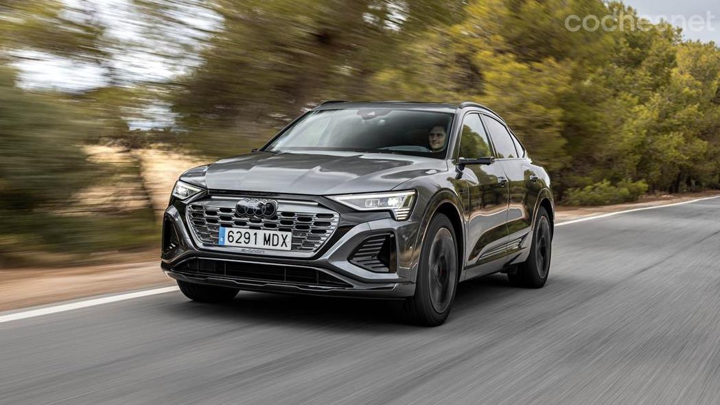 AUDI Q8 etron Sportback - Lo que más sorprende es el altísimo nivel de confort que aporta la suspensión neumática del Q8 e-tron.