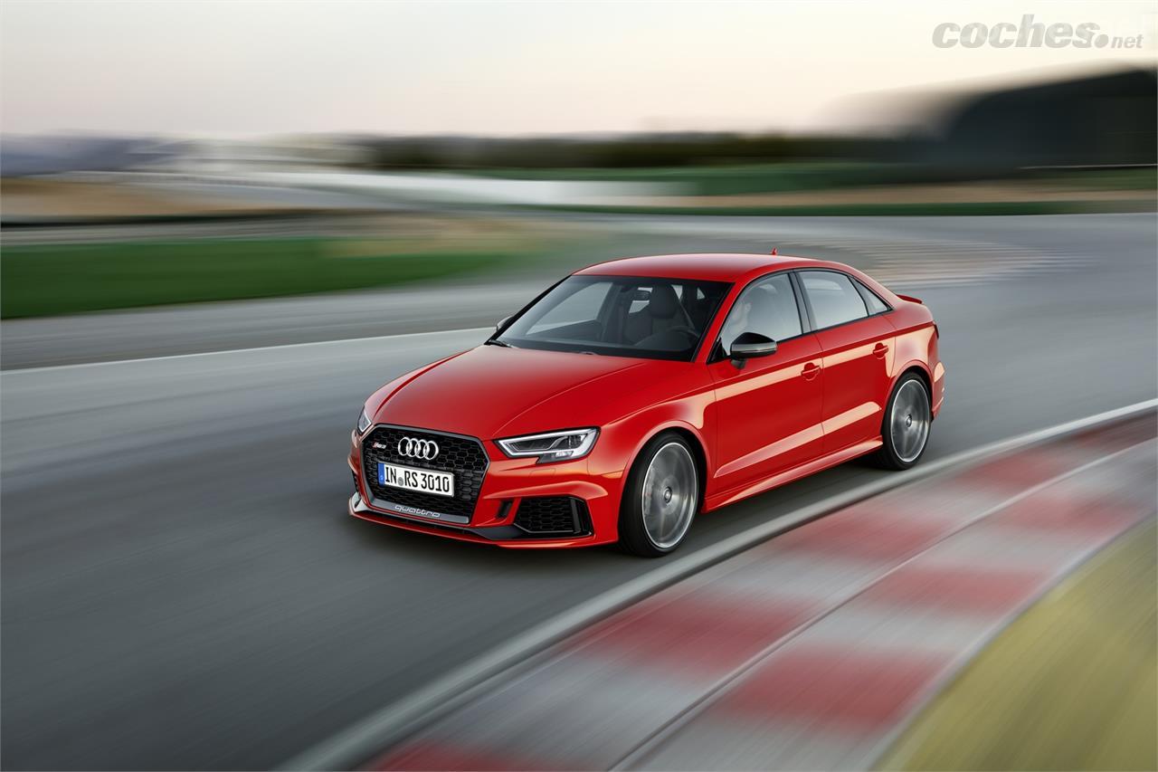 Audi RS3 Sedán: 400 CV y 280 km/h de punta