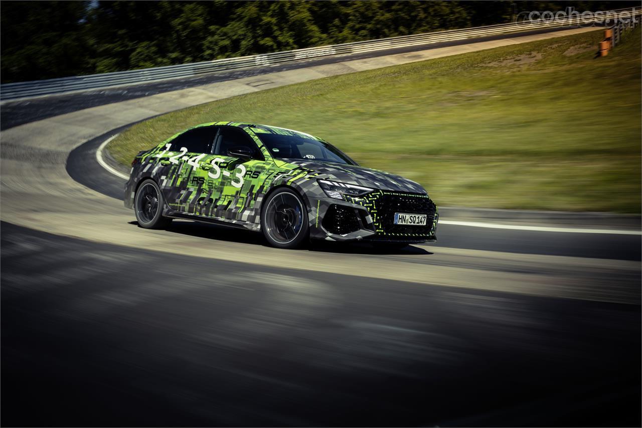 Audi RS3 tiempazo en Nürburgring