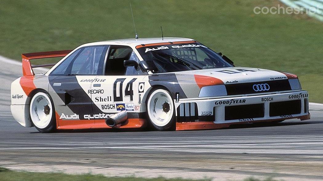 El Audi 90 quattro IMSA GTO tomó parte en la temporada 1989 del campeonato americano terminando en segunda posición.