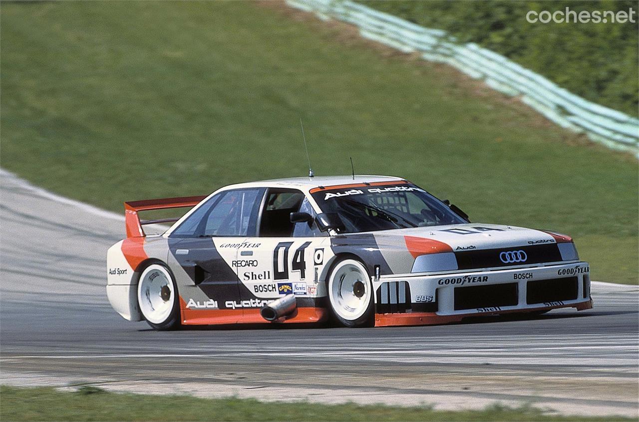 El Audi 90 quattro IMSA GTO tomó parte en la temporada 1989 del campeonato americano terminando en segunda posición.