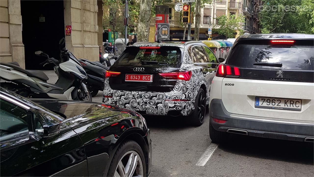 Audi RS Q3 cazado en Barcelona