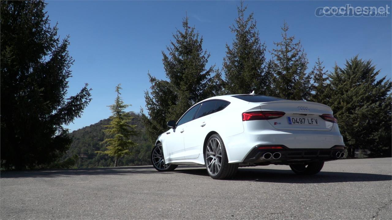 El Audi S5 Sportback TDI no es del todo un S, es casi un A5 Sportback 50 TDI quattro venido a más.