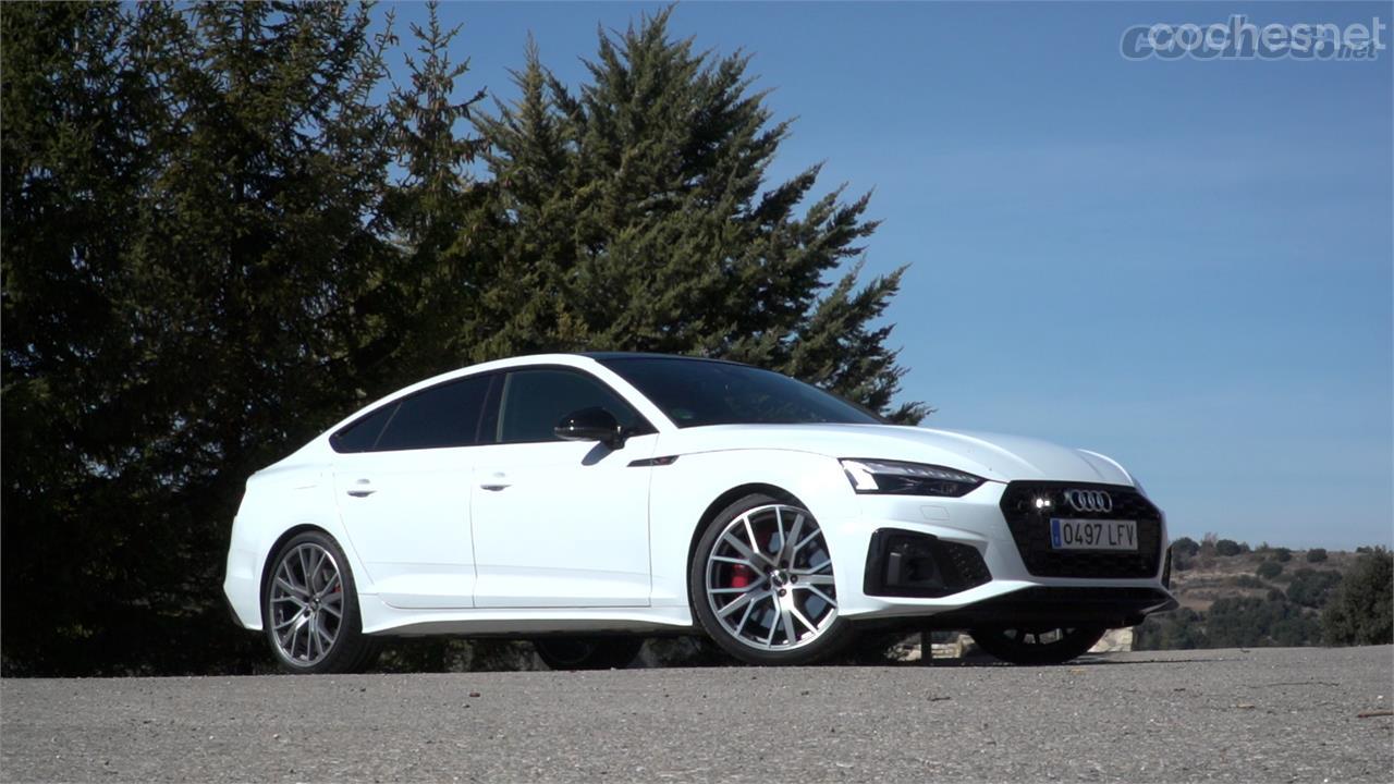 De serie el S5 Sportback TDI monta llantas de 19". No obstante, esta unidad monta las Audi Sport de 20" opcionales que cuestan 2.300 euros.