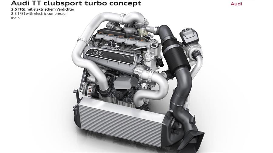 Audi implantará el turbo eléctrico