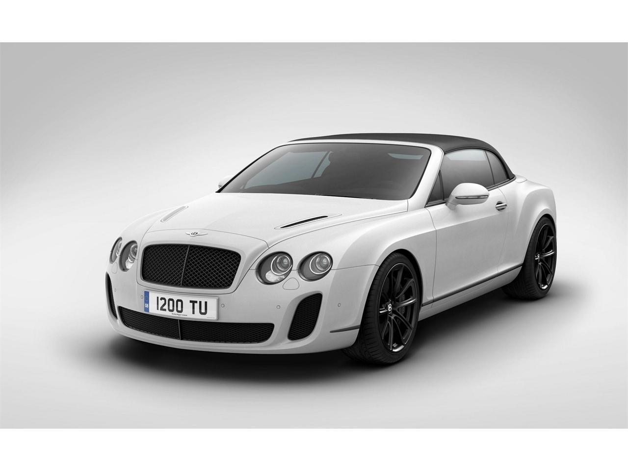 Bentley Supersports Ice Speed Record convertible: Sólo 100