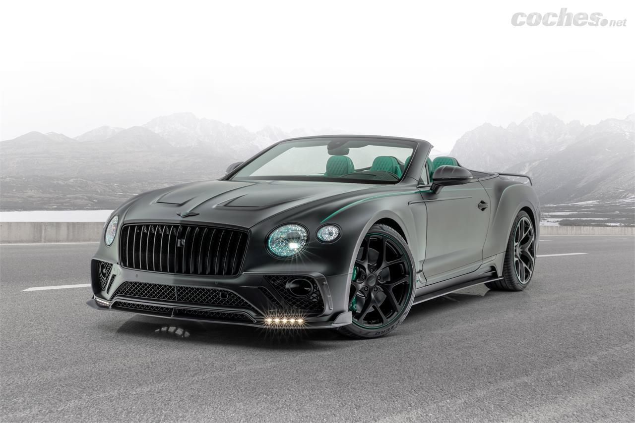 El Mansory Bentley Continental GT V8 Convertible pierde elegancia pero gana en deportividad. 