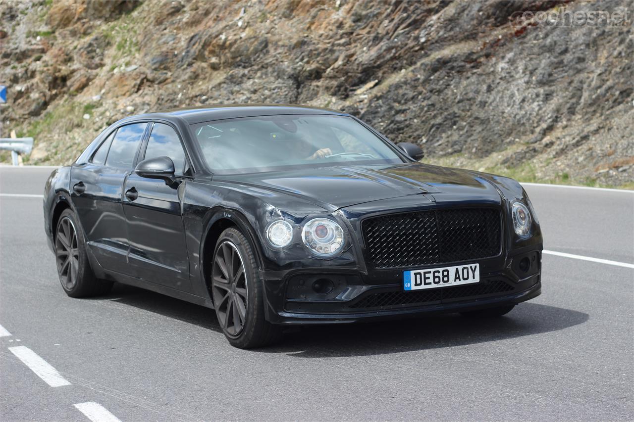 Bentley Flying Spur cazado