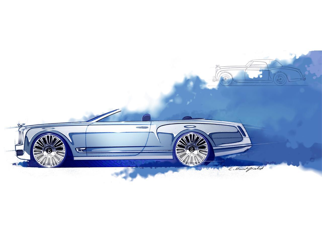 Bentley Mulsanne Convertible Concept: Lujo inglés a cielo abierto