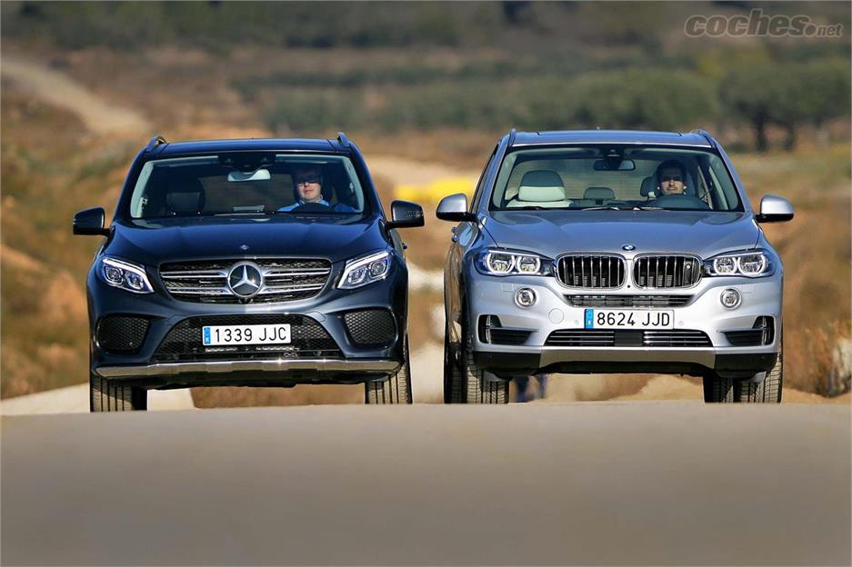 BMW X5 40e vs Mercedes GLE 350d, ¿híbrido o diésel? | Noticias Coches.net