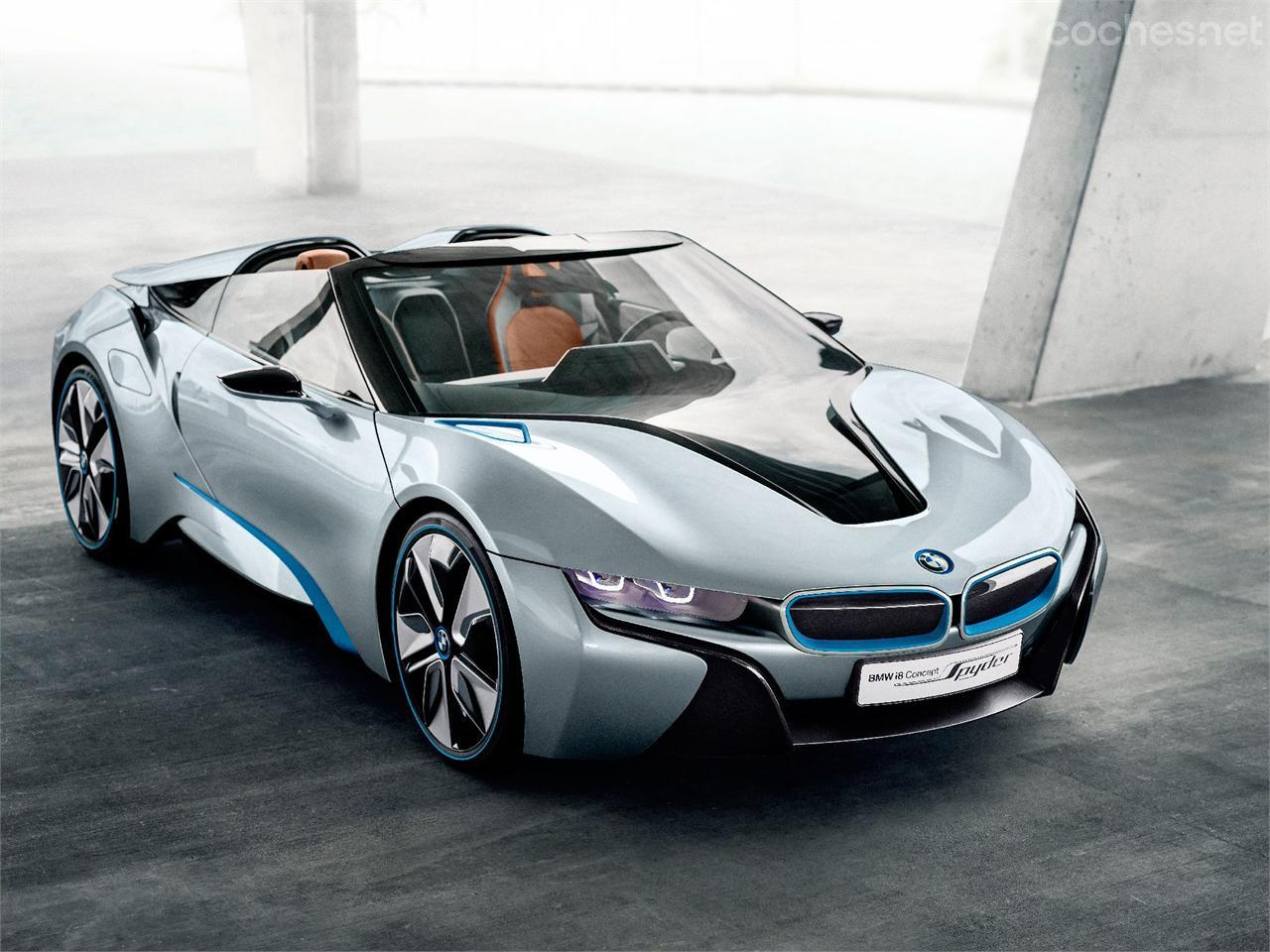 BMW i8 Spyder Concept: Prototipo de descapotable híbrido