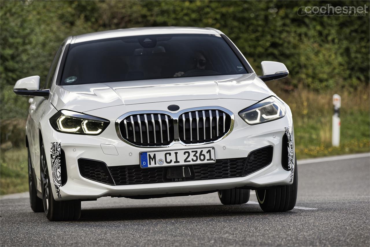 El BMW Serie 1 128ti prescinde de la tracción integral XDrive, lo que le permite un ahorro de 80 kilos. 