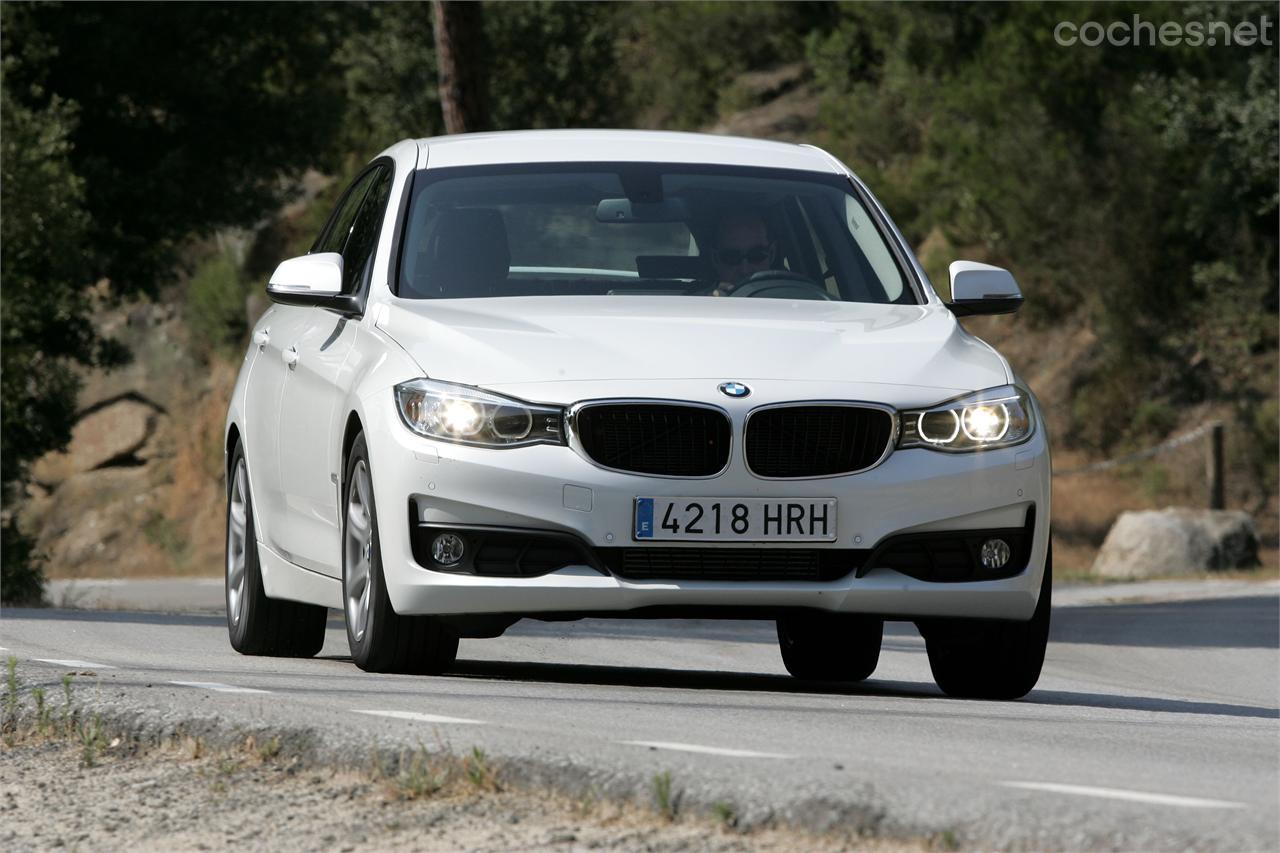 El motor de 143 CV de este 318d GT es una correcta opción base para un coche de este tipo.