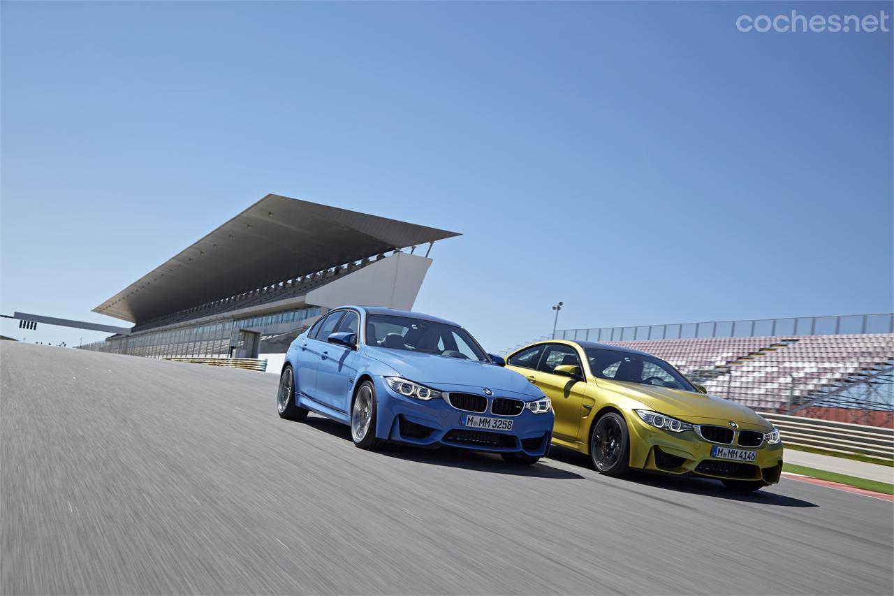 Los nuevos BMW M3 y M4 son la máxima expresión de la deportividad que es capaz de transmitir un BMW de calle. Ambos también te lo pueden demostrar en circuito. 