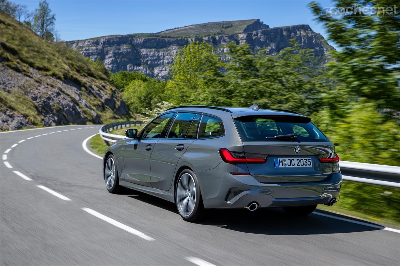 El nuevo BMW Serie 3 Touring llegará a finales de septiembre con distintas motorizaciones diésel y gasolina. A mediados de 2020 se les unirá el primer "plug-in hybrid".