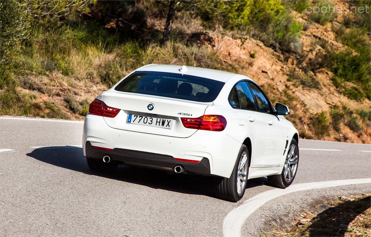 Como en todos los BMW, el chasis es una referencia tanto en calidad de tracción como en agilidad en carreteras reviradas.