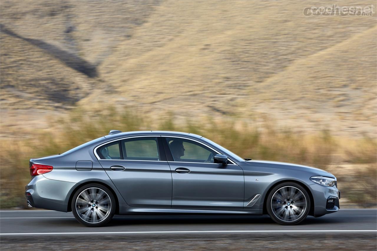 El nuevo BMW Serie 5 es un poco más largo que el anterior. Y todavía un poco más elegante.