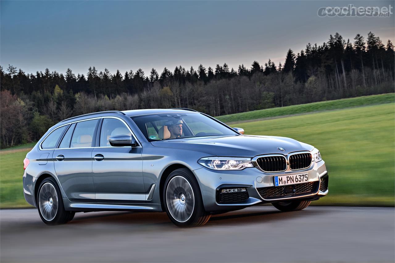 La versión familiar del nuevo BMW Serie 5 llegará a España a principios de junio, con la calidad de construcción ya conocida en la marca alemana. 
