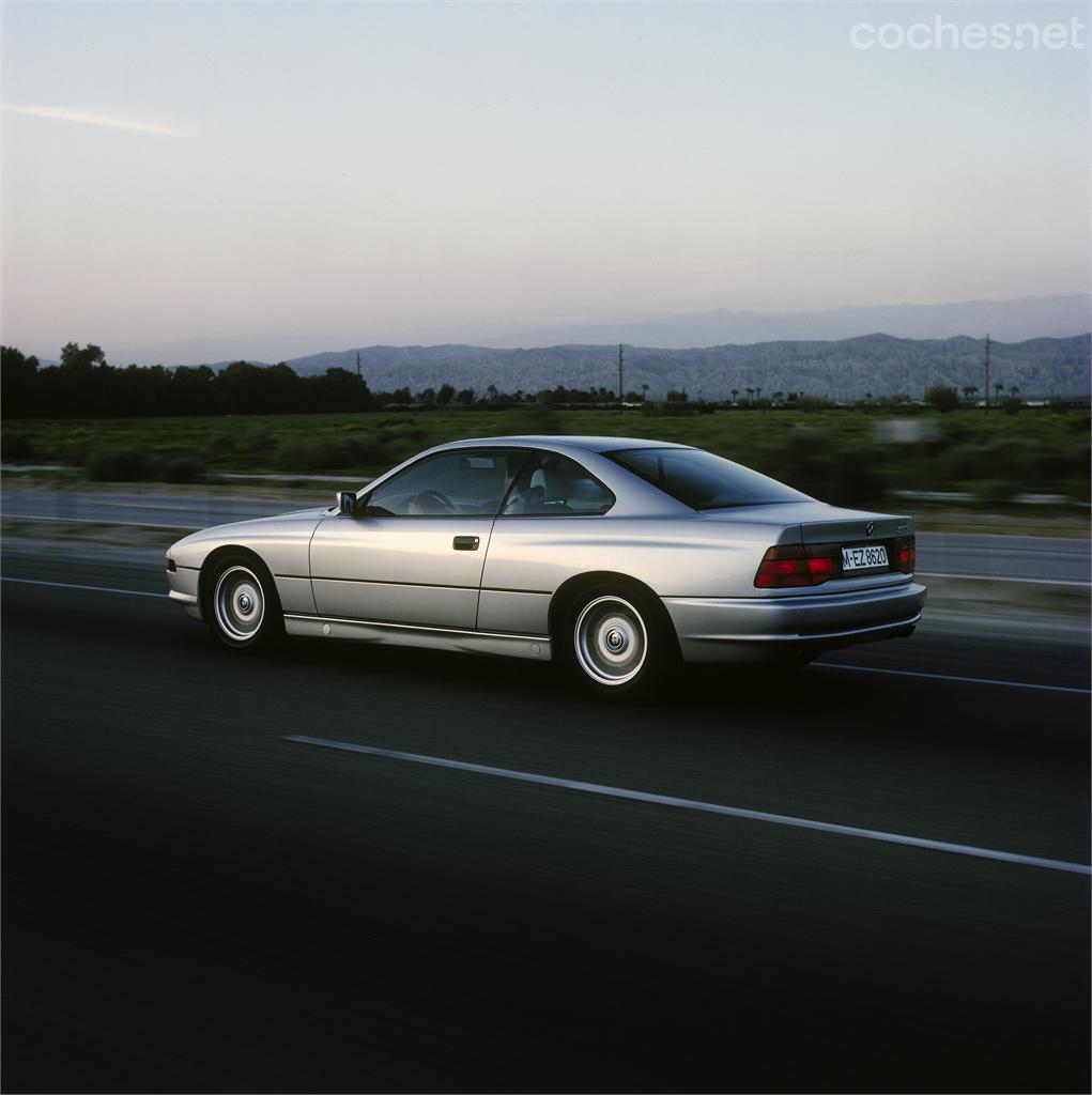 Desde cualquier ángulo el BMW 850i sigue incluso hoy, 25 años después, gozando de un alto poder de atracción.