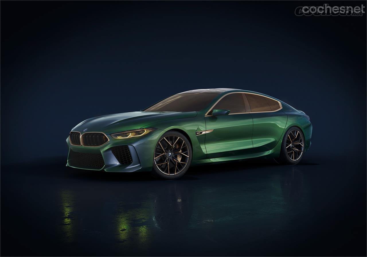 BMW M8 Gran Coupé Concept: Adelanto de la versión deportiva