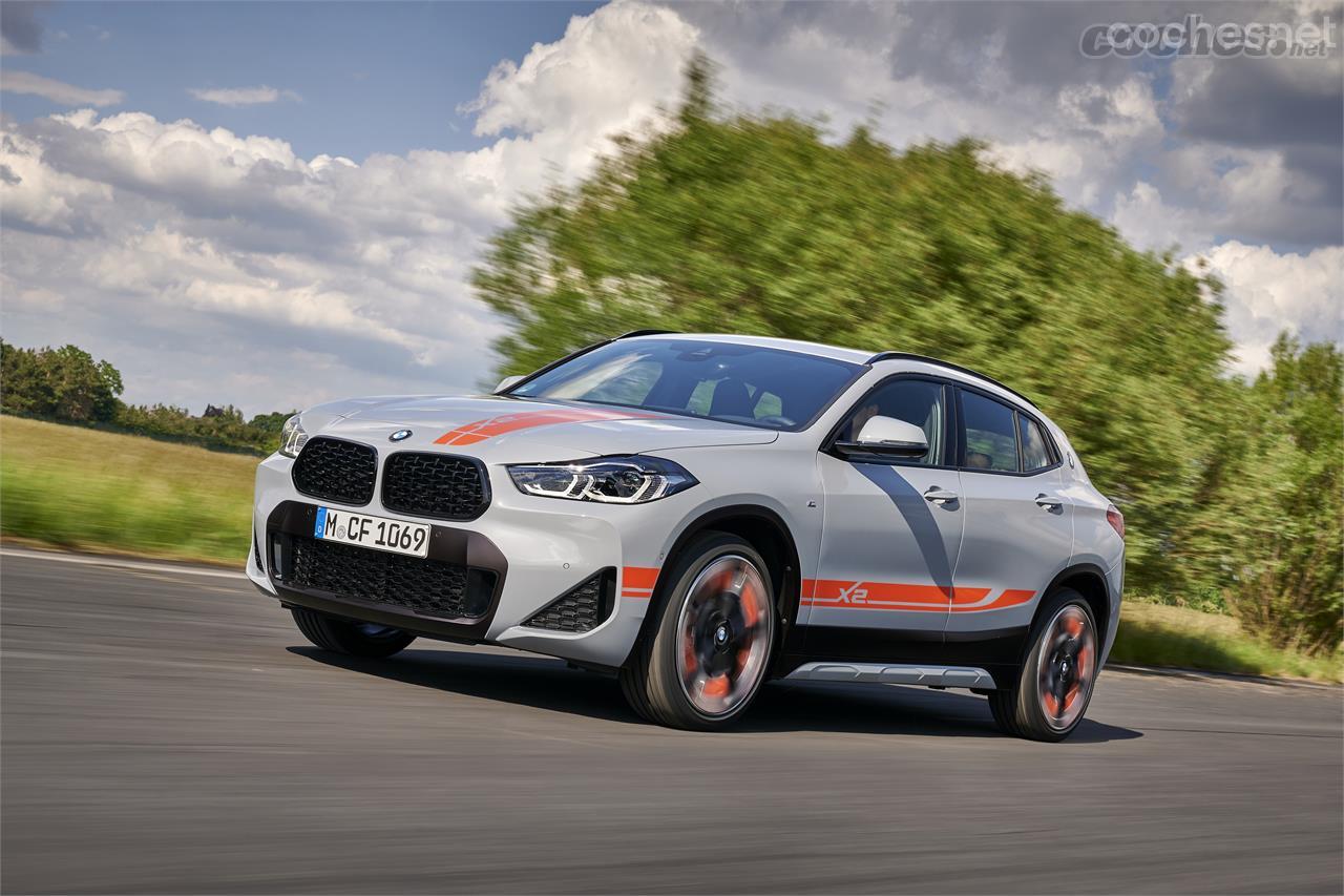 El BMW X2 M Mesh Edition amplia la gama de acabados disponibles en la gama X2, con un look muy deportivo. 