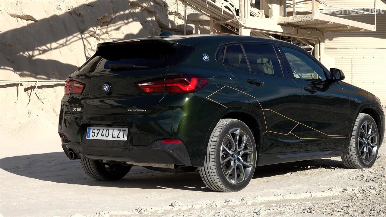 Cómo y ahorrador a partes iguales. Así es el BMW X2 xDrive25e.