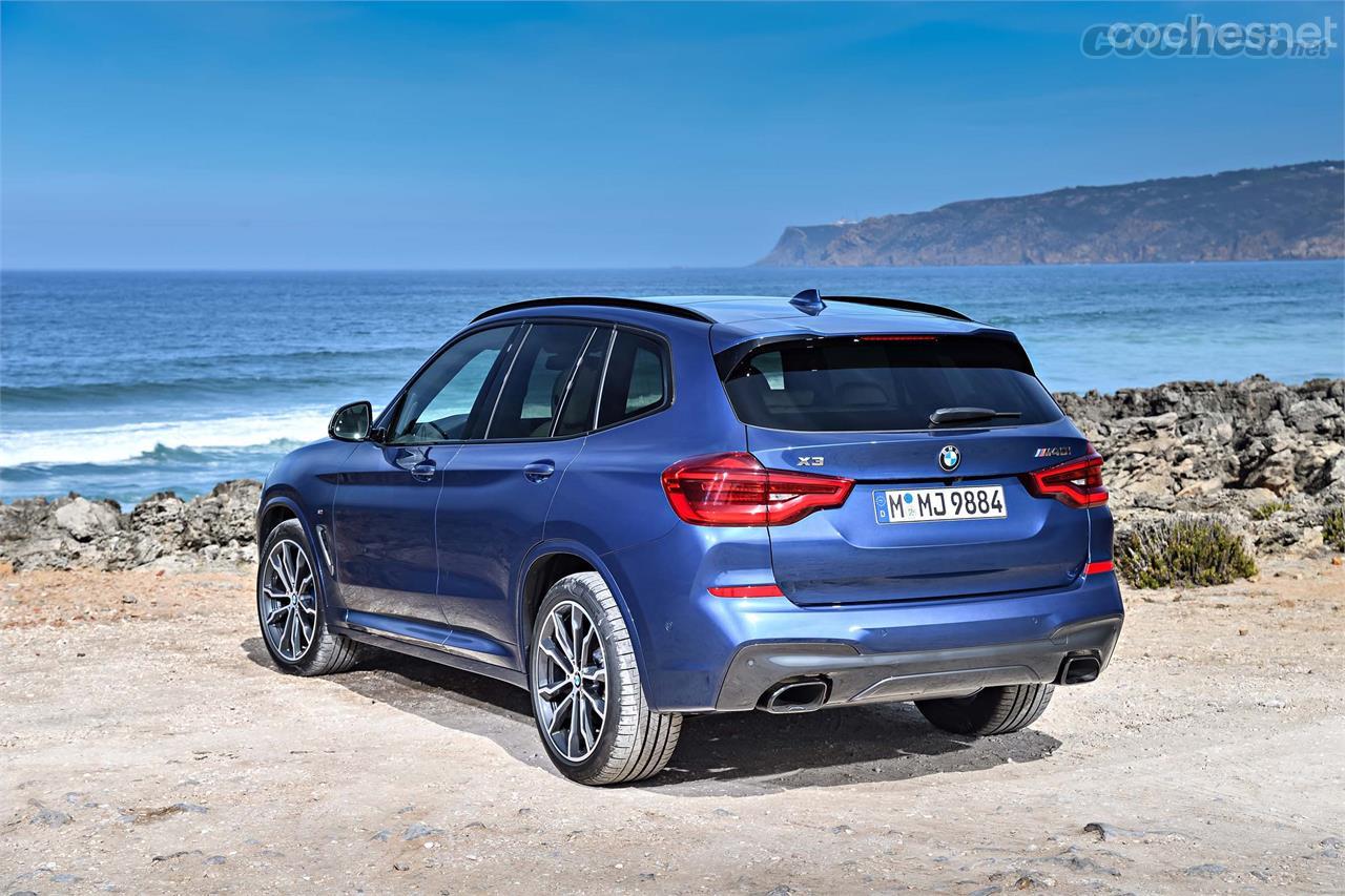 Este es el primer X3 con tratamiento M, vamos el primero 100% deportivo desde que llegó al mercado en 2003. Rival directo de Audi SQ5 y Mercedes-AMG GLC 43.