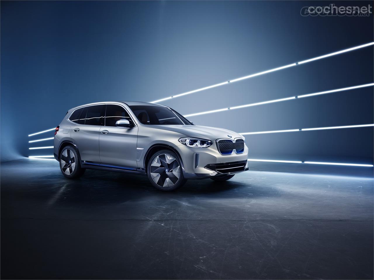 BMW Concept iX3: 270 CV y 400 km de autonomía