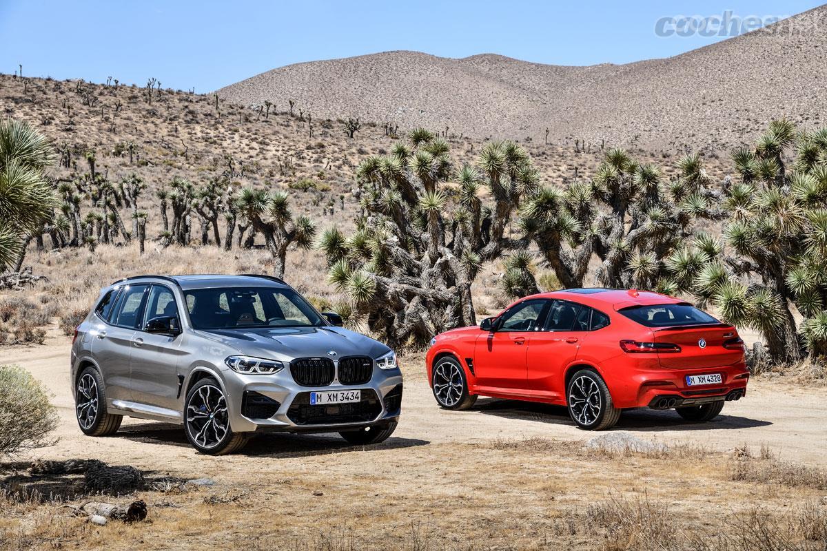 BMW X2 M35i, X3 M y X4 M y M Competition: Escalera de color