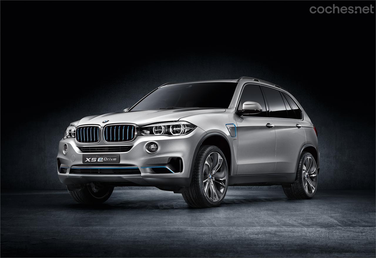 BMW Concept X5 e-drive. Combina un sistema híbrido eDrive con la tracción total inteligente xDrive