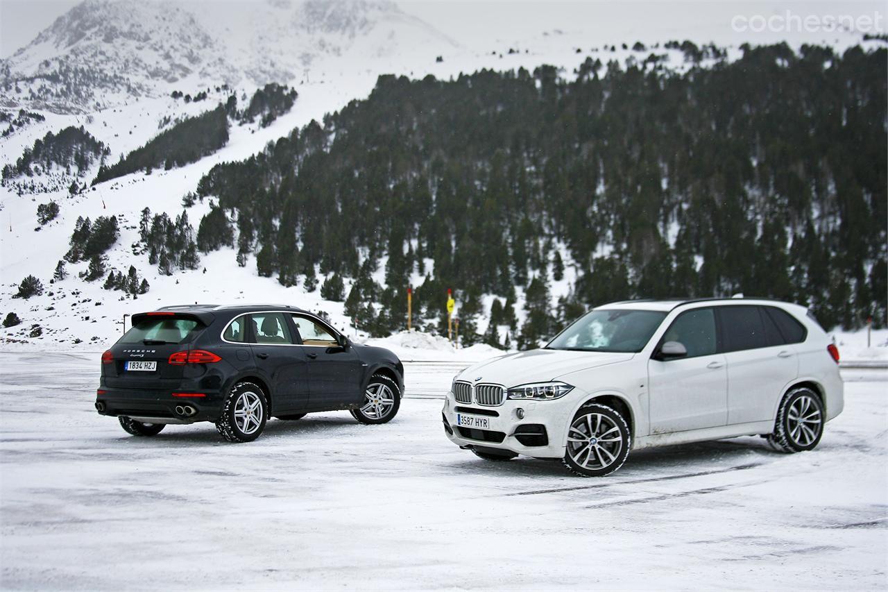 BMW X5 M50d - Porsche Cayenne S Diesel