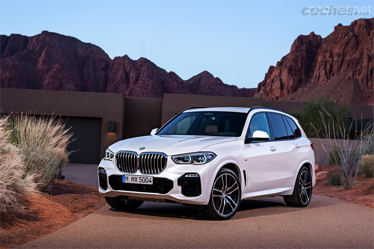 En esta cuarta generación, el BMW X5 vuelve a aumentar su tamaño y potenciar su imagen.