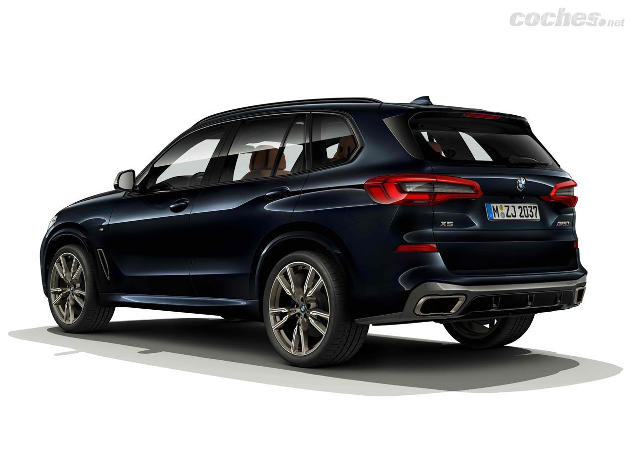 El BMW X5 M50i culmina sus prestaciones con esta versión con motor V8 y 530 CV.