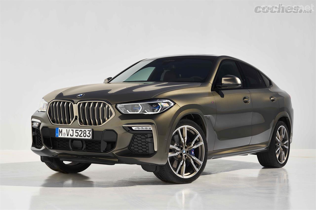 La nueva generación del BMW X6 luce una imagen todavía más musculosa y atlética. 